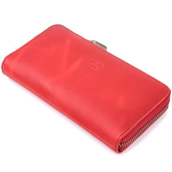 Женский кошелек из матовой натуральной кожи Tony Perotti 20834_1 (2250 rosso) Красный 20834_1 фото