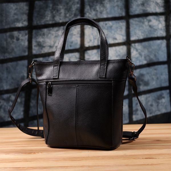 Женская сумка из натуральной кожи Vintage 22993 Черный 22993 фото