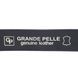 Шкіряний брючний ремінь для чоловіків з квадратною пряжкою GRANDE PELLE 11678 Чорний 11678 фото 5