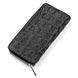 Кошелек-клатч CROCODILE LEATHER 18012 из натуральной кожи крокодила Черный 18012 фото 2