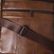 Сумка для мужчин с ручкой для переноса в руке из натуральной кожи Vintage 23028 Коричневый 23028 фото 11