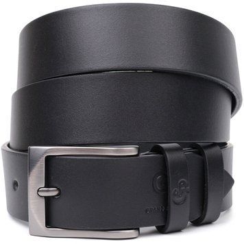 Стильный пояс под брюки для мужчин из натуральной кожи GRANDE PELLE 11690 Черный 11690 фото