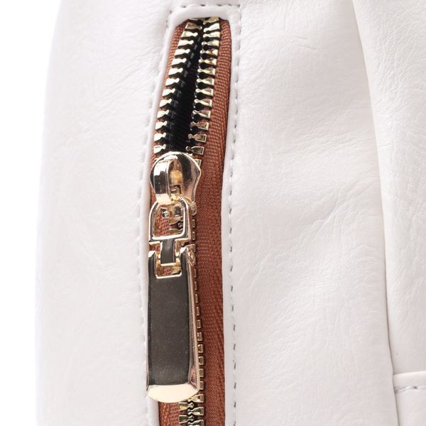 Жіноча сумка з однією лямкою через плече з гладкої екошкіри Vintage 22768 Білий 22768 фото