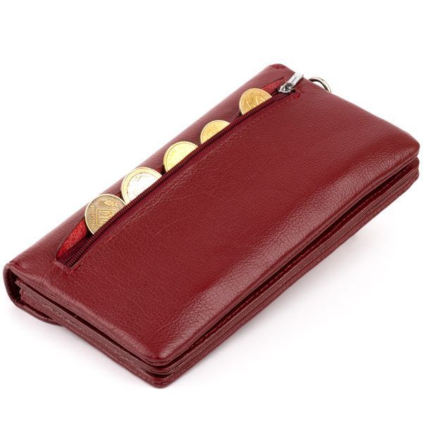 Клатч из кожи женский ST Leather 19318 Бордовый 19318 фото