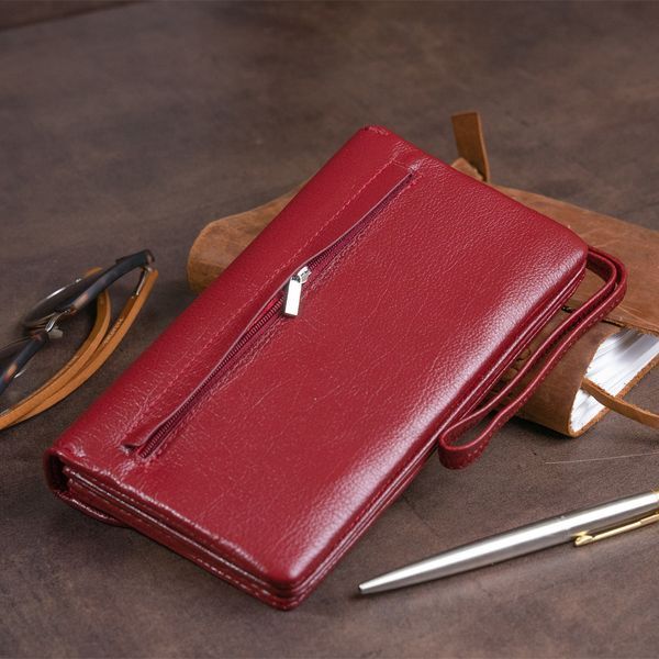 Клатч из кожи женский ST Leather 19318 Бордовый 19318 фото