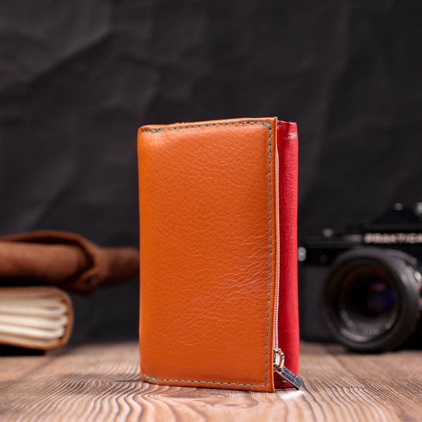 Стильный женский кошелек из качественной натуральной кожи ST Leather 19460 Разноцветный 19460 фото