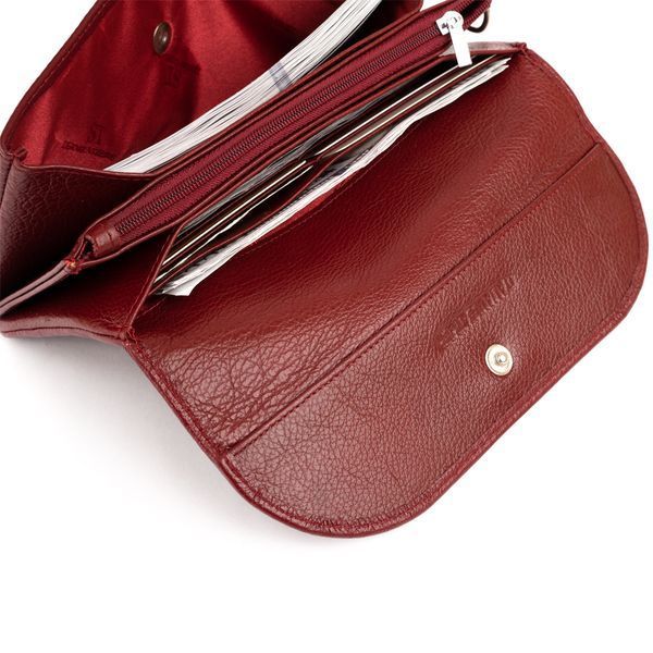 Клатч из кожи женский ST Leather 19318 Бордовый 19318 фото