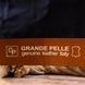Ремень для мужчин в стиле милитари из натуральной кожи Grande Pelle 21478 Коричневый 21478 фото 9