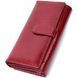 Шкіряний лакований гаманець з блоком для кредитних карток ST Leather 22682 Червоний 22682 фото 2